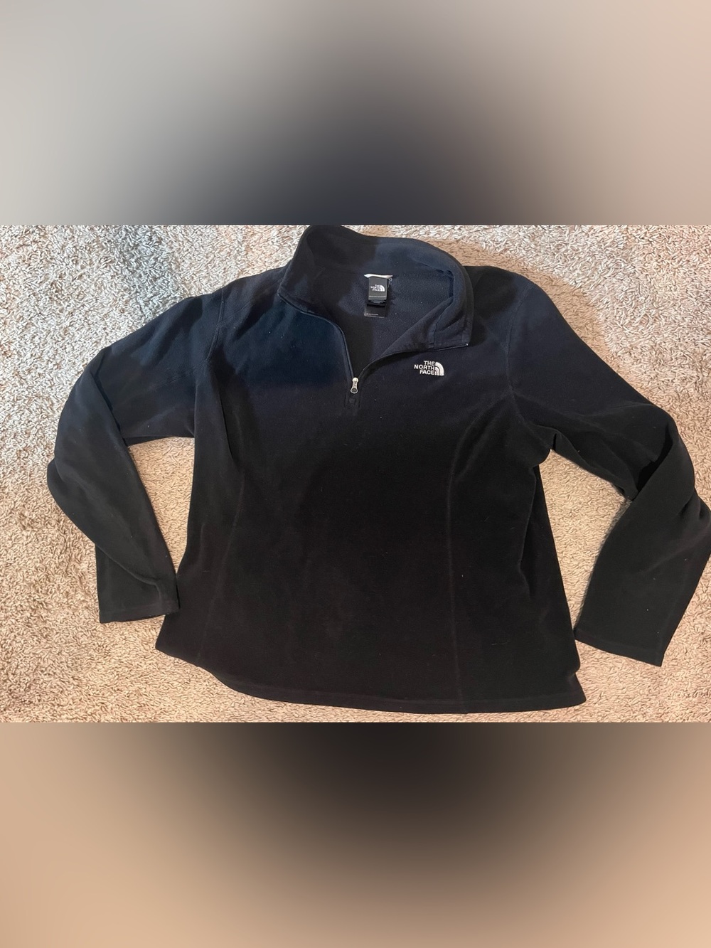 The North Face Black Quarter-Zip Fleece Pullover